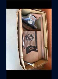 Vintage Kirby Dual Sanitronic 50 Vacuum Cleaner Attachments .  Includes all contents of box. Great condition.   Vintage Kirby Dual Sanitronic 50 Vacuu