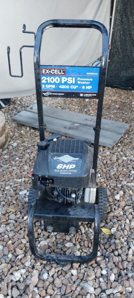 Ex-Cell 2200 PSI Pressure Washer 