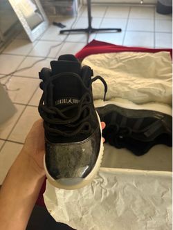 Size 8.5 low baron jordan 11s