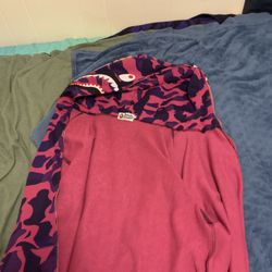 Purple Bape Hoodie
