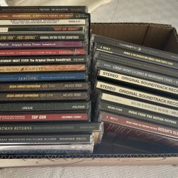 Lot Of 25 Movie Soundtracks CDs