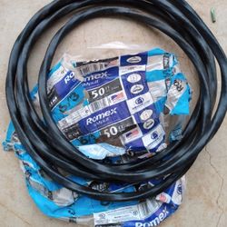 Romex electrical cable NM-B 6/3 with solid ground wire simpull. 14+ feet