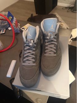 Size 13 wolf grey 5s