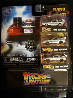Jada Back to the Future Nano Die-Cast 3-Pack