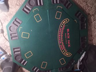 Poker table