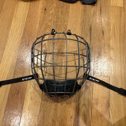 CCM Hockey Face Mask Grey Helmet Protection  