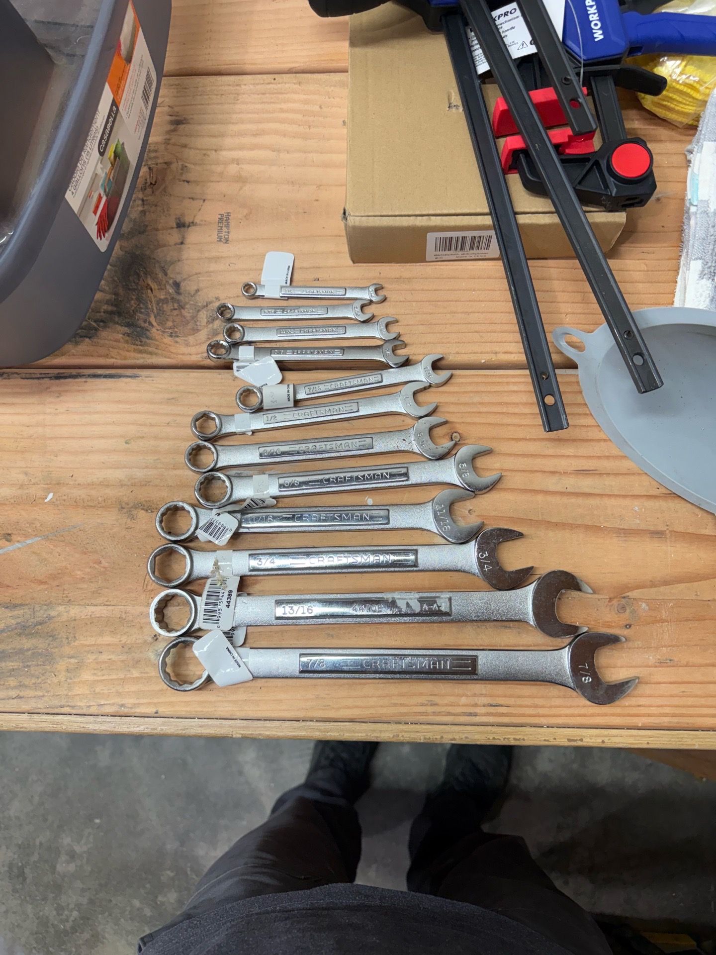 Craftsman standard wrench set