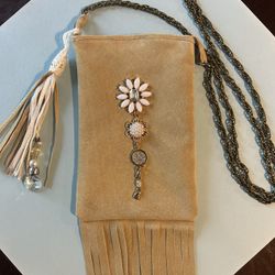 Handmade Boho Phone Purse