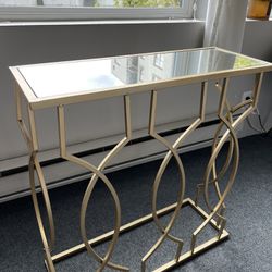 Mirror Console Table
