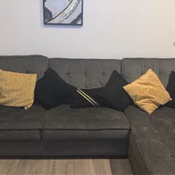 Gray Sectional 