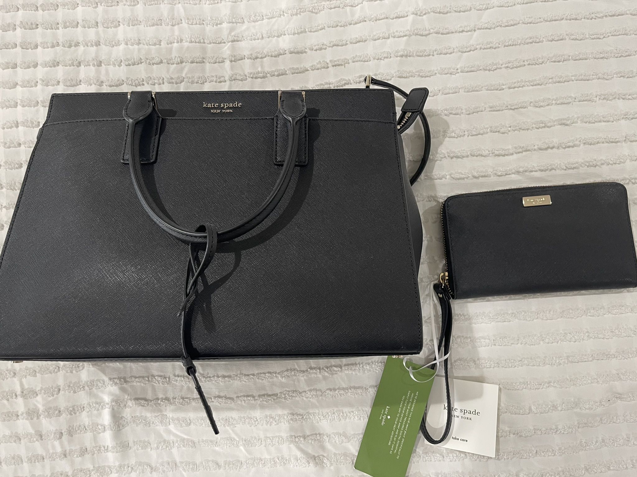 KATE SPADE LARGE PURSE WITH WALLET  NEW