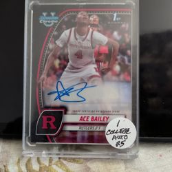 Ace Bailey Auto