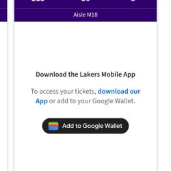 LAKERS VS KINGS - SECT 115- PRESEASON- $120 EA