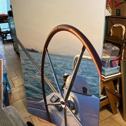 Boat Steering Wheel Picture