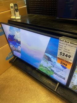 BLACK FRIDAY 43” LG 4K Smart TV