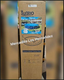 Sunrio 12ft Pool With Pump and Filter