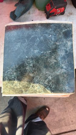 Green Marble Self Stick Vinyl Tile