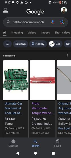Tekton Torque Tool