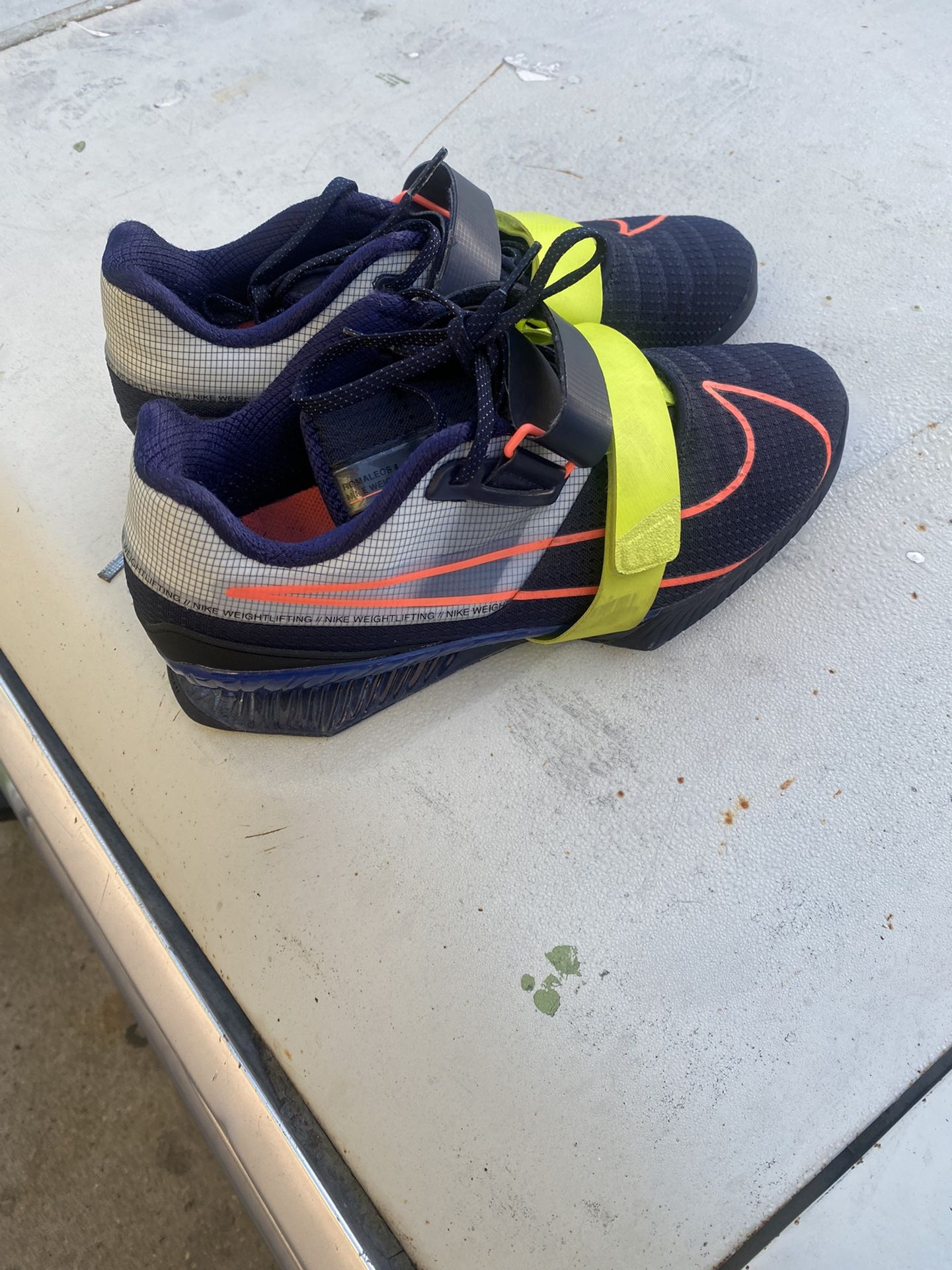 Nike Romaleos 4 Cyber Blue Size 9.5