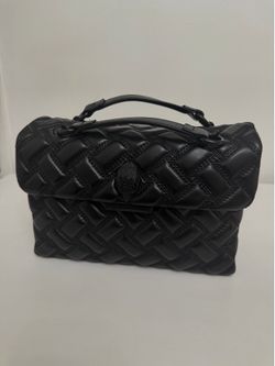 KURT GEIGER LONDON - Kensington Drench Leather Shoulder Bag
