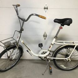 Vintage Peugeot Folding Bicycles 