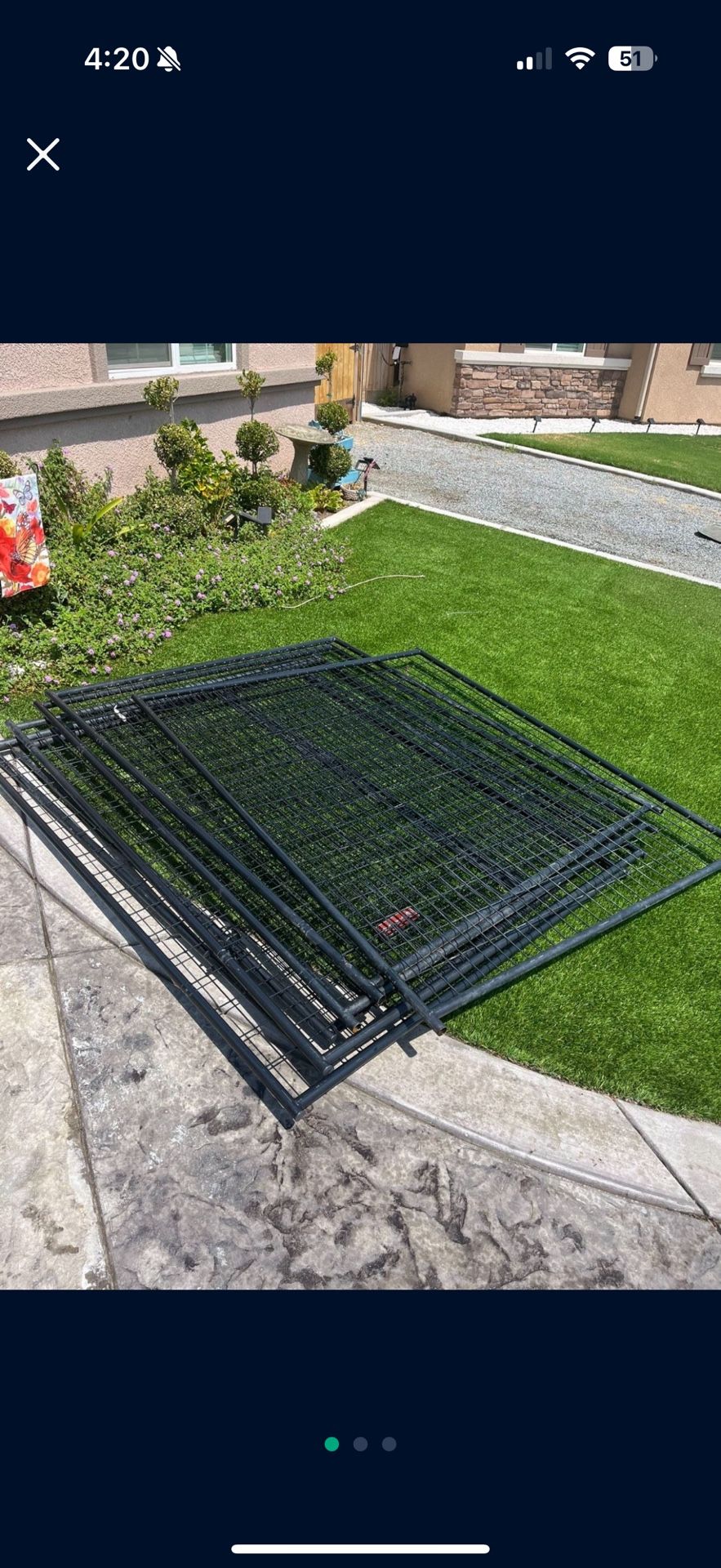 Lucky Dog 6x5x10 Outdoor Kennel