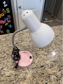 Light Pink Desk Lamp
