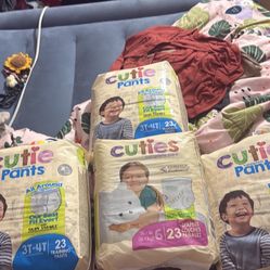 Cutie Pull UPS And Diapers 
