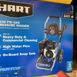 HART 3100 PSI GAS PRESSURE  WASHER   NEW ((read Description Please))