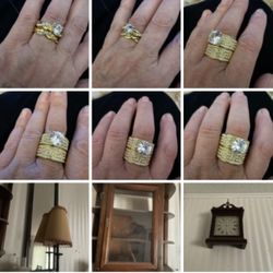 Women’s Rings For Sale Costume And Sterling Silver Prices Vary $25-$65 Each.. Sizes 4-10