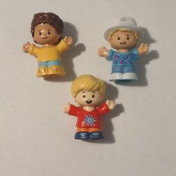 Lot of 3 Fisher Price Action Figures # 3