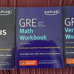 GRE Math & verbal workbook 
