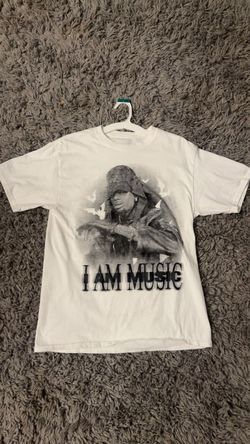 I Am Music Graphic T-Shirt White