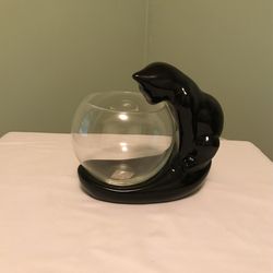Black Cat fish Bowl