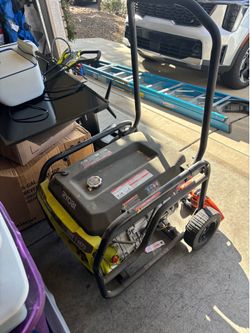 Ryobi generator