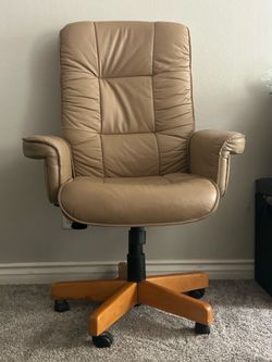 Lather office chair