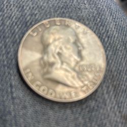 1962 B. Franklin Half Dollar