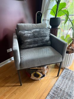 All Modern Side Chair + RH Accent Pillow (set of 2)