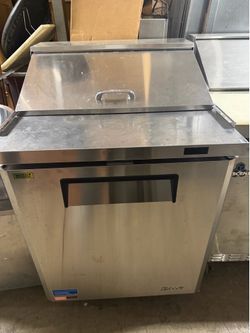 Used Turbo Air MST-28-N 1-door sandwich prep cooler