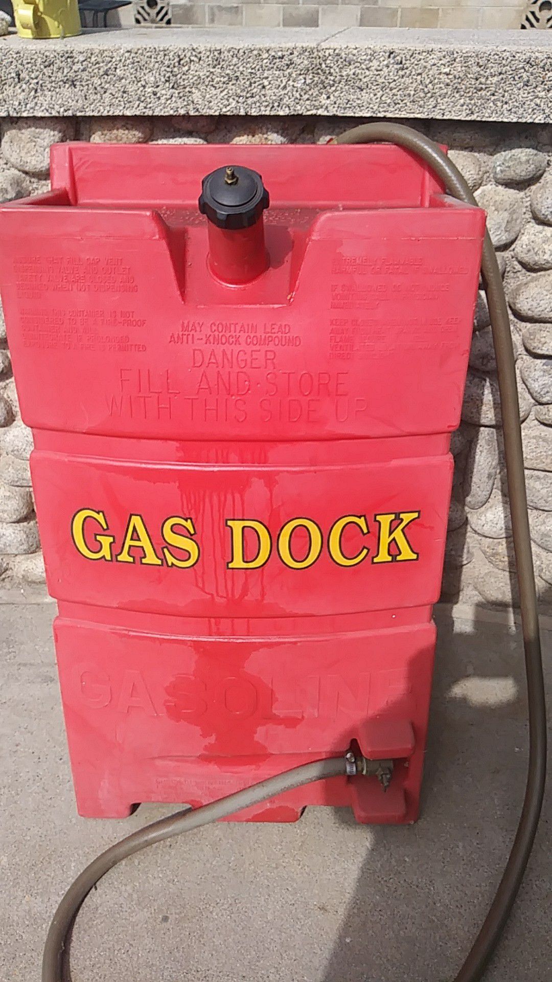Gas dock