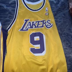Van Exel Laker Jersey