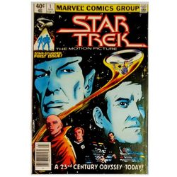 STAR TREK #1 COMIC BOOK, NEWSSTAND EDITION, MARVEL COMICS 1980, MOVIE!