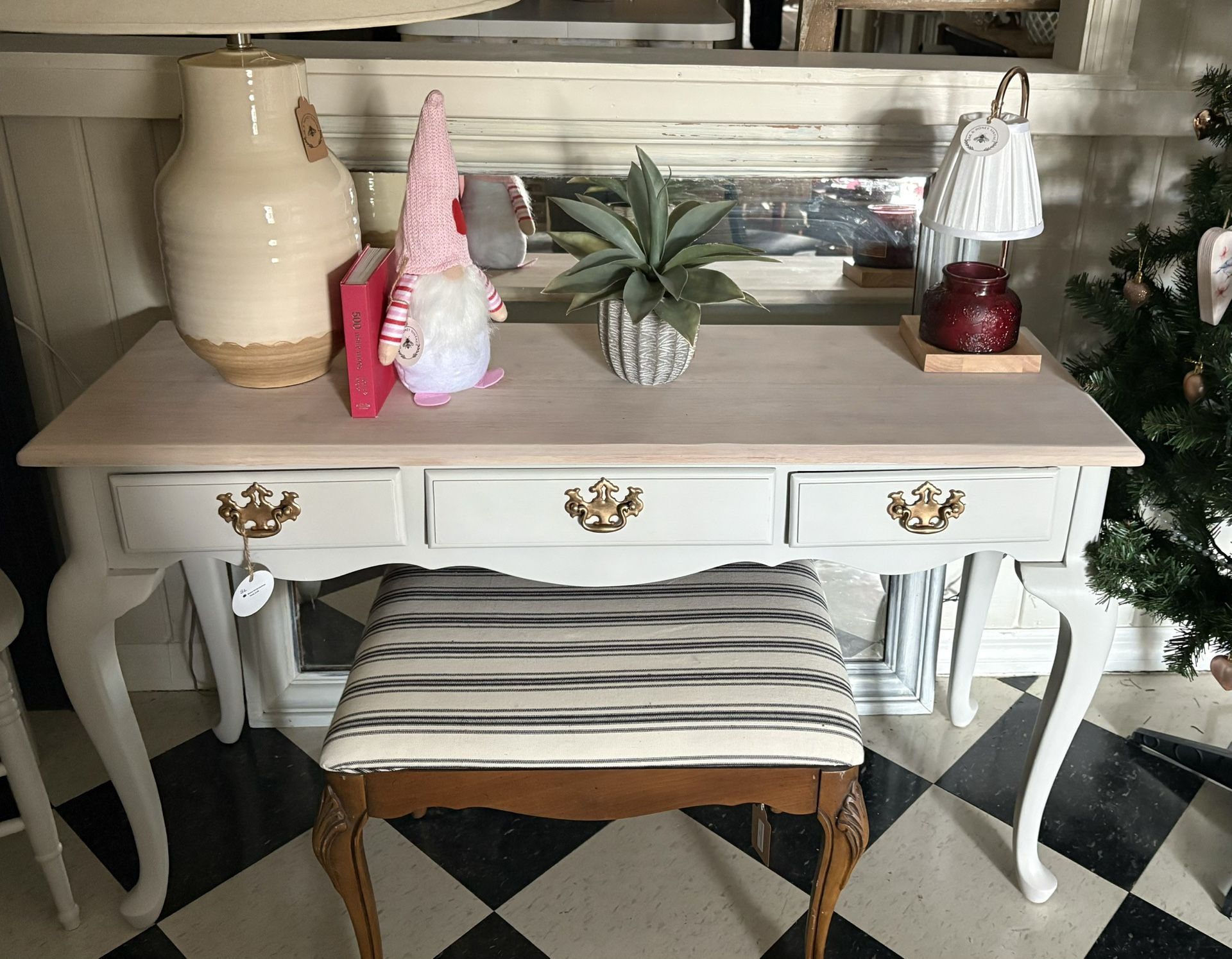 Console Table In Beige 