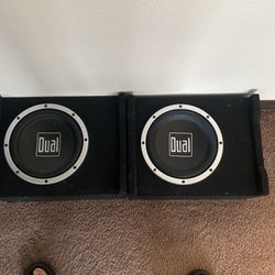 2 10in Dual Subwoofer 