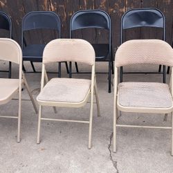 10 sillas plegables buenas condiciones 