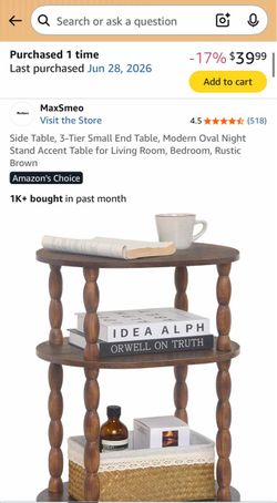 2 side tables