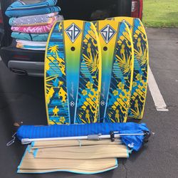 Costco Boogie Boards And Tommy Bahama Umbrella 