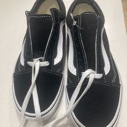 Black Vans Size 7.0 Mens / 8.5 Womens
