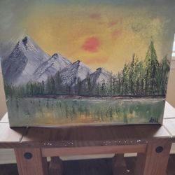 Original Oil On Canvas By Local Resident 