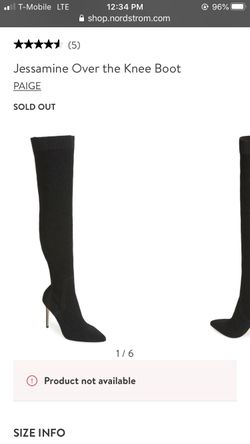 Sold out Paige over the knee boots